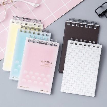 

Kokuyo Campus Smart Ring Memo Mini Notebook WSG-MEYR520 Pastel Cookie