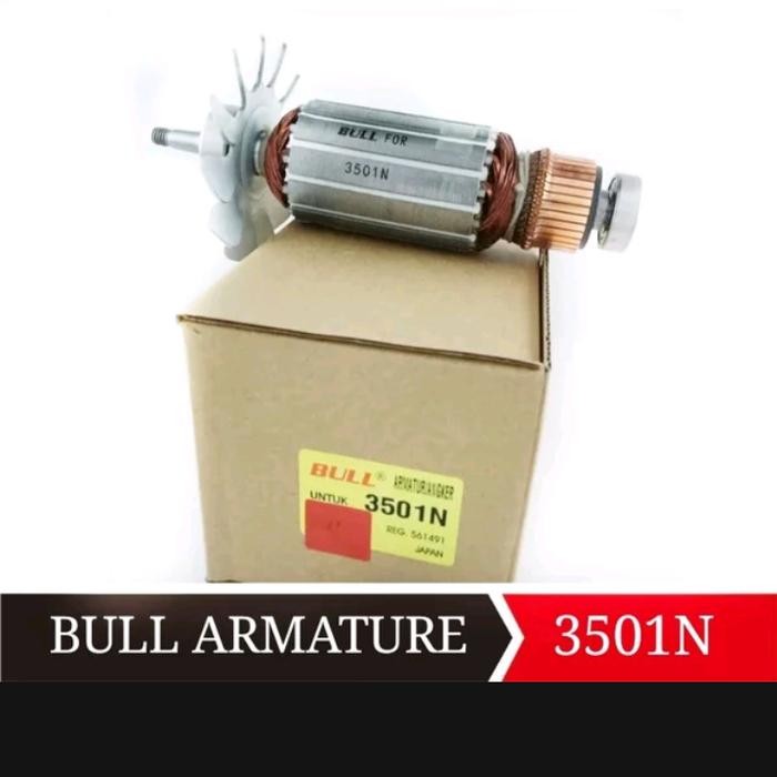 Armature atau angker mesin Groove cutter makita 3501N