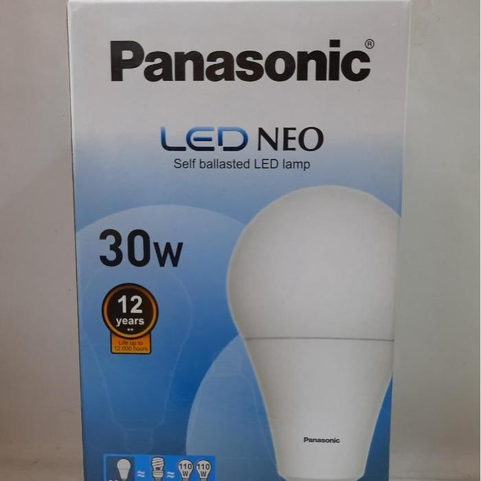 LAMPU LED BULB NEO PANASONIC 30 WATT PUTIH