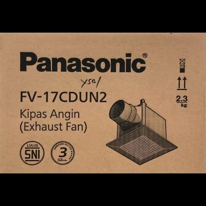 Exhaust Fan Cerobong FV-17CDUN Panasonic Exhaust Fan Sirocco 17CDUN