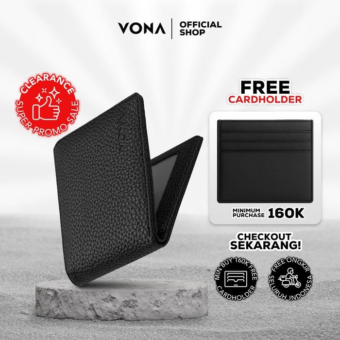 Eiger Wallets - Baxter Wallet - Dompet Pria Kulit Jeruk Sintetis Pu / Dompet Kartu Keren