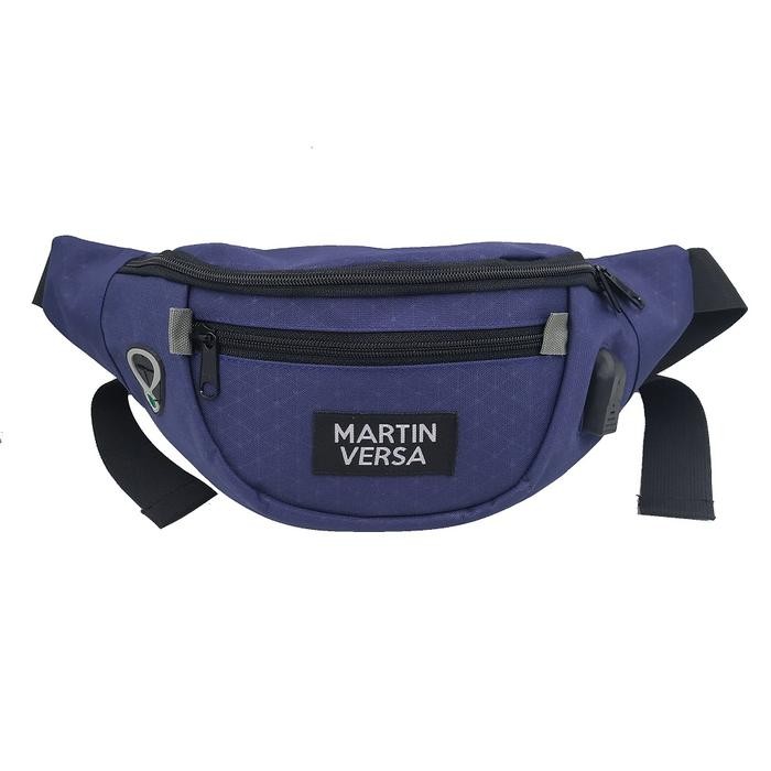 Eiger Wallets - Martin Versa Evox1 Tas Selempang Pria Slot Usb Kanvas Plastik Slingbag Waistbag