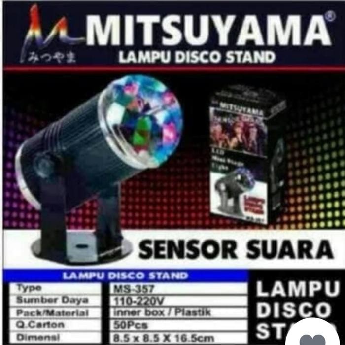 Lampu Disco Stand Mitsuyama Ms 357