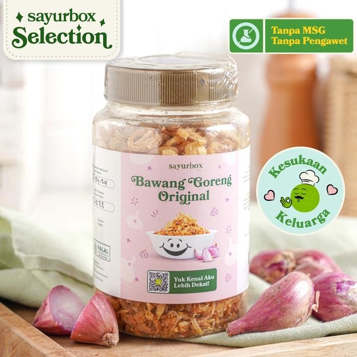 

SIAPKIRIM Sayurbox Selection Bawang Goreng 75 gram READY STOCK