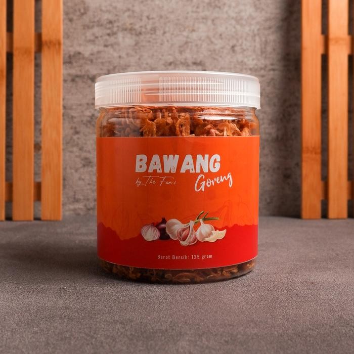 

TERLARIS BAGOR 125 gram / Bawang Goreng The Fan's Kitchen READY STOCK