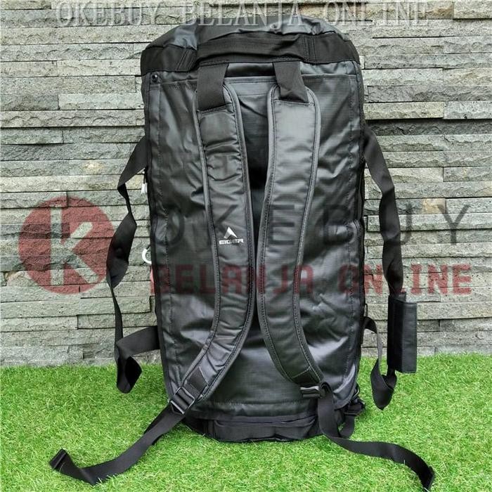Tas Duffel Eiger 910005601 Layover 50 Folded Duffle 50L Black