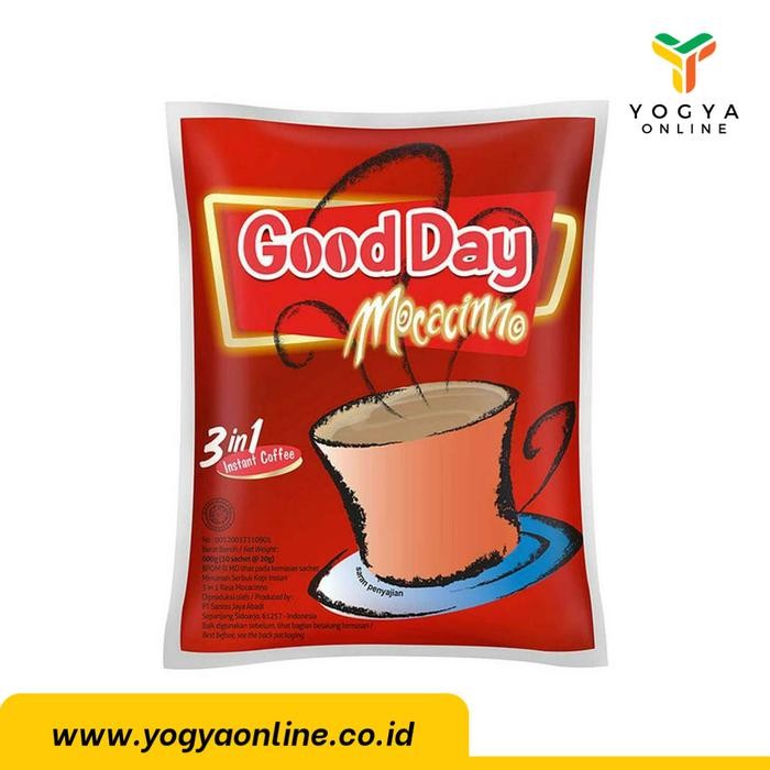 

Pilihan- Good Day Bag Moca 30X20 Gram