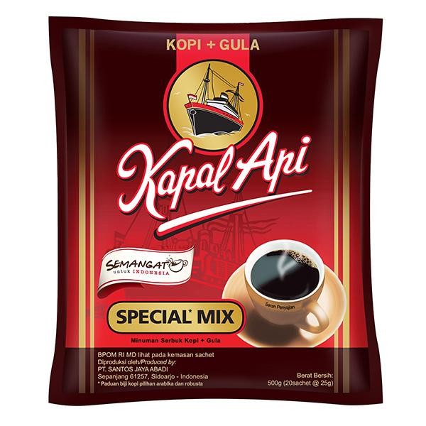 

Pilihan- Kapal Api Special Mix 20 Pcs X 25 Gr