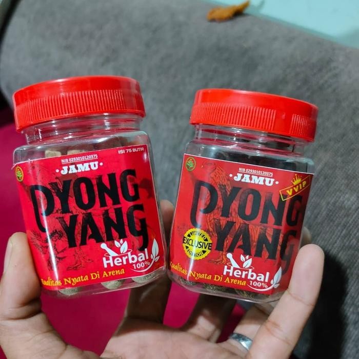 JAMU AYAM PYONGYANG PAKET 2 BOTOL (HITAM VVIP & PUTIH MEDIUM)