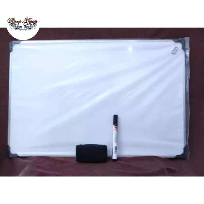

Papan Tulis/Whiteboard Mini Uk 60X90Cm Free Spidol + Penghapus