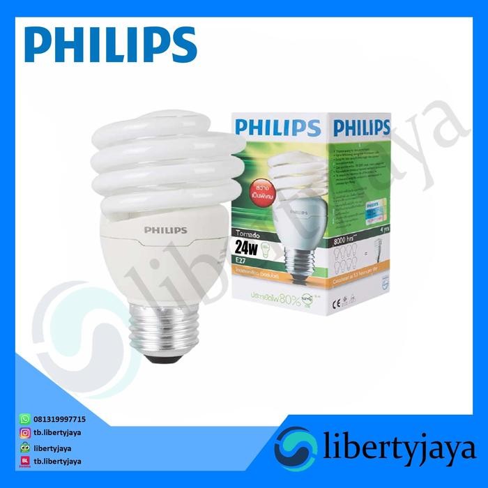 Lampu Philips Tornado 24 Watt (Putih)