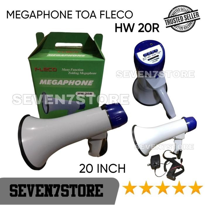 Pilihan- Megaphone Pengeras Suara Toa Fleco Hw 20R Speakers Mic Mik