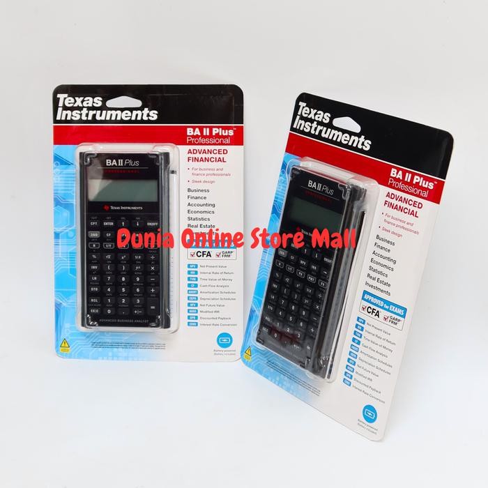 

Texas Instruments Ba Ii Plus Professional Financial Calculator Original