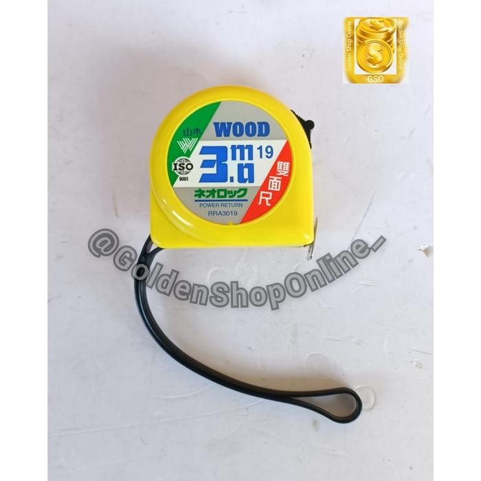 Pilihan- Meteran Wood 3 Meter