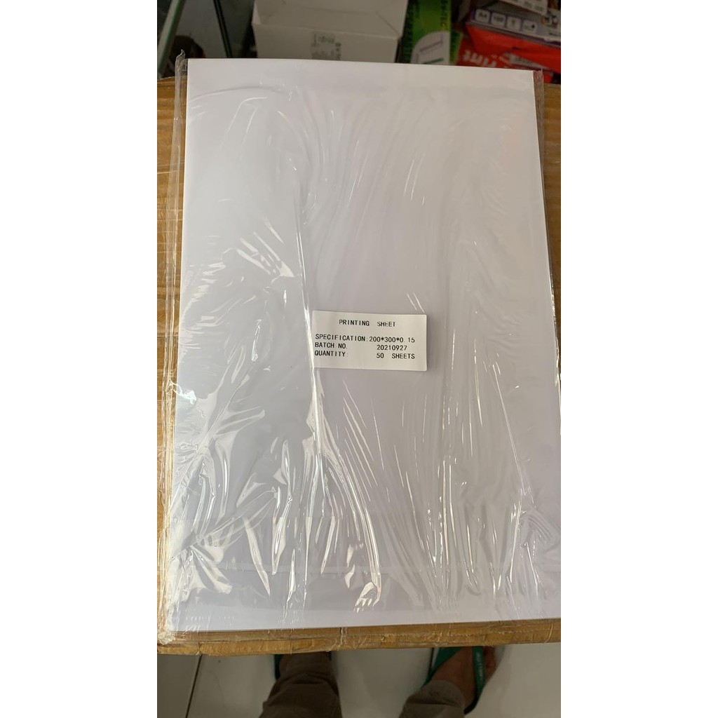 Pilihan- Overlay Bahan Id/Pvc Id/ Hanya Overlay Saja (10 Lembar)