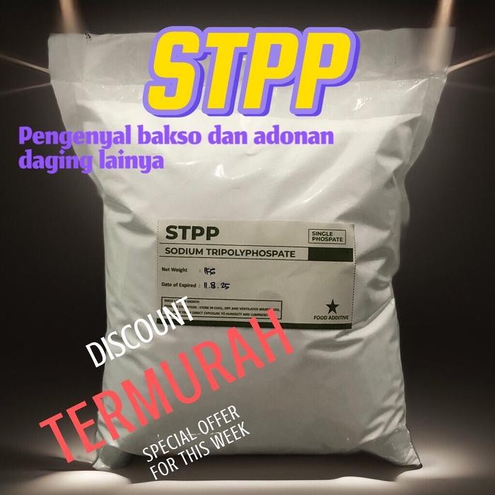 

(1kg) STPP Pengenyal bakso / sosis/ dimsum/nugget. Food Grade/ Tepung Pengenyal Cireng