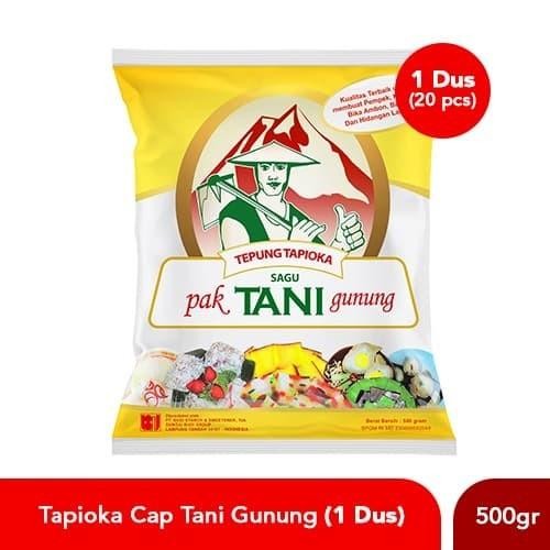 

Rose Brand - Tepung Tapioka cap Pak Tani Gunung 500 Gram (1 Dus)