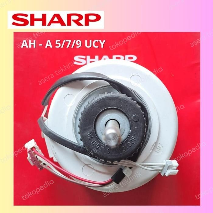 FAN MOTOR INDOOR AC SHARP ORIGINAL UCY SERIES AH -A 5/7/9 UCY
