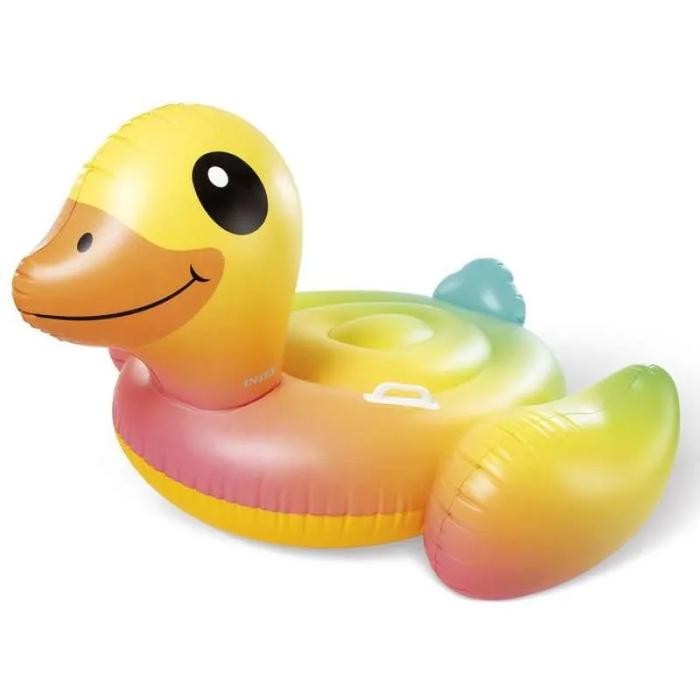 Intex 57556 Pelampung Bebek Yellow Duck Ride On