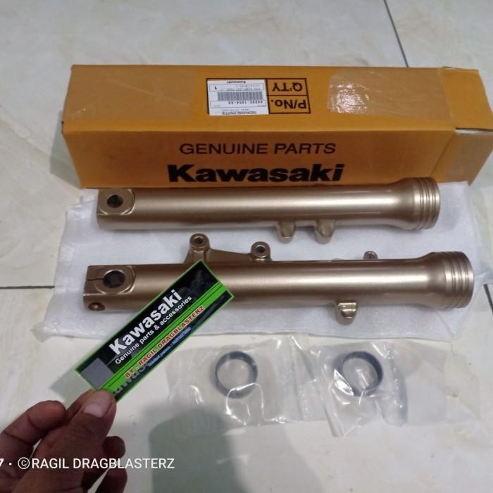 tabung shock bottom shock depan ninja rr old zx gold original