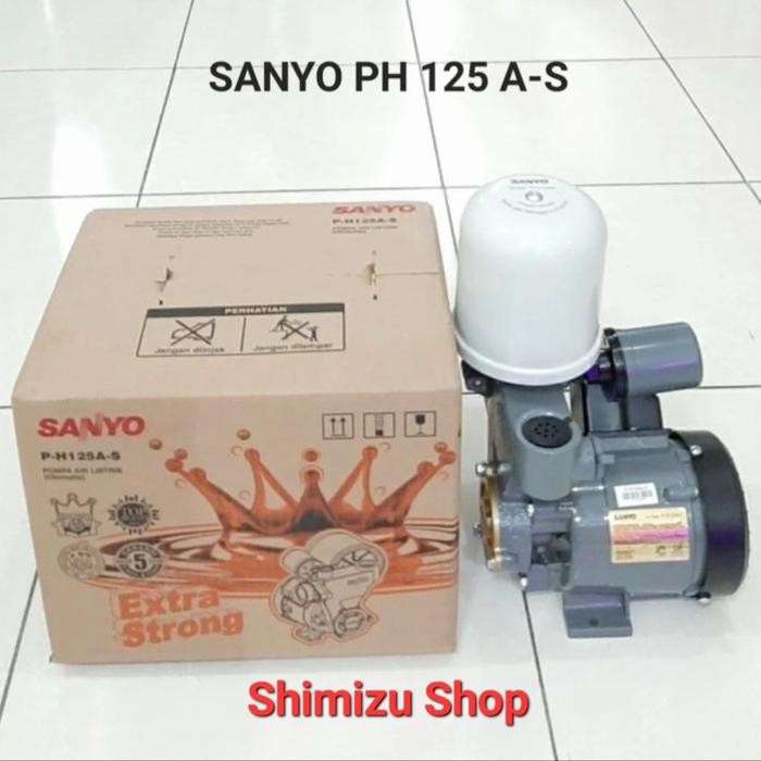 POMPA SANYO PH125A 125WATT / POMPA PENDORONG SANYO PH 125A OTOMATIS