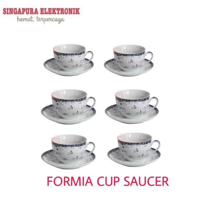 Formia Cup Daffofil Blue Round Saucer/Set FR-31712220DB