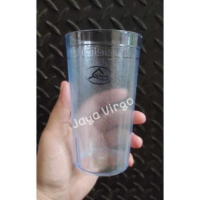 Gelas mika bening / gelas plastik / gelas akrilik / gelas bagus mika