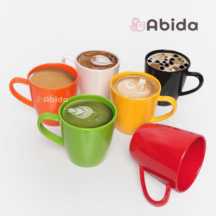 Abida 1 Lusin Gelas Melamin - Gelas Cangkir Kopi Lusinan Grosir Gl3180