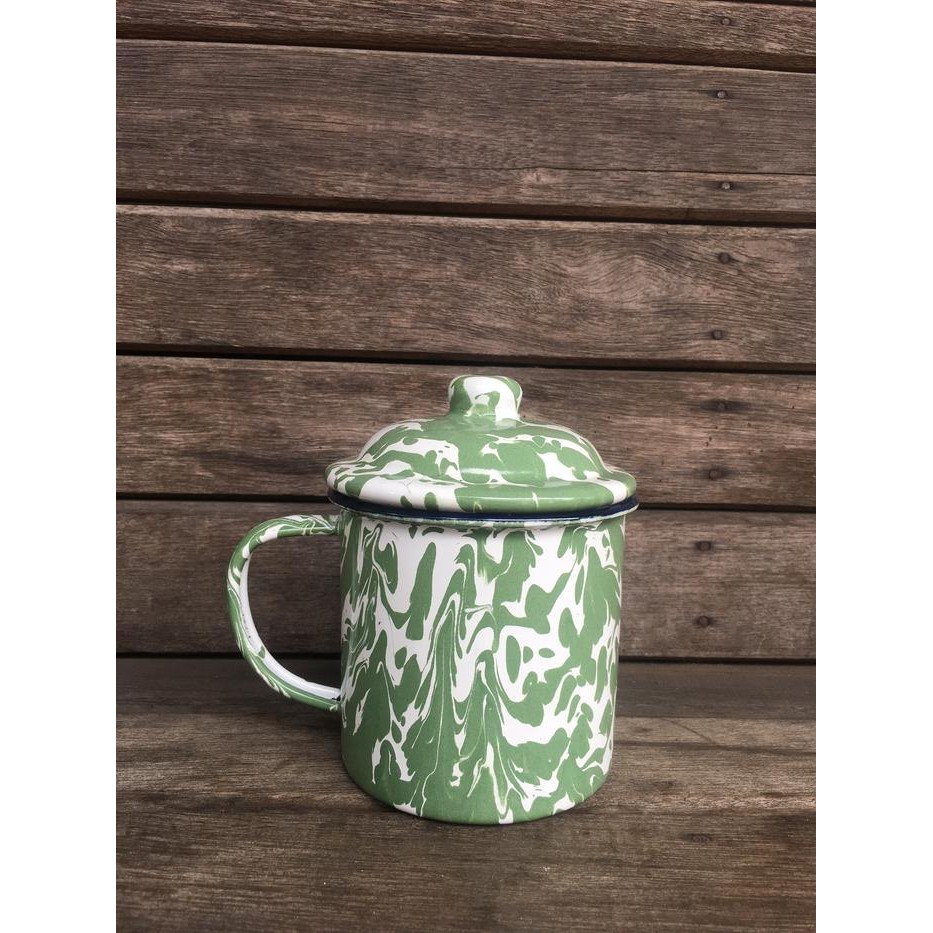 Gelas Blirik Enamel 9 cm - Mug Blirik - Cangkir Blirik