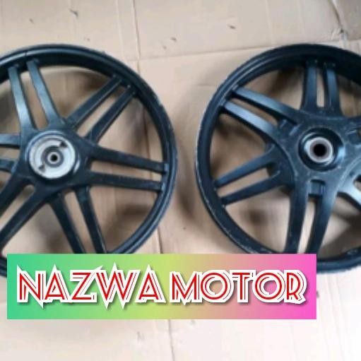 VELG RACING SPIN NEW GIGI AS 20 AS BESAR ORIGINAL