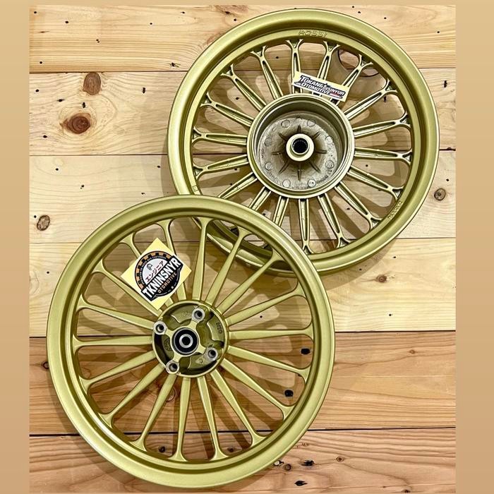 Velg V Rossi Model Daytona Yamaha Mio Sporty Smile Soul Karbu - Gold