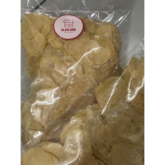 

SIAPKIRIM Emping Melinjo Mentah Super Tipis High Quality pak 250gr READY STOCK