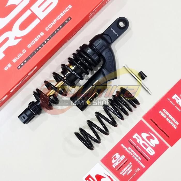 Shock RCB Racing Boy VS 330mm Premium Black Vario Beat Scoopy Genio