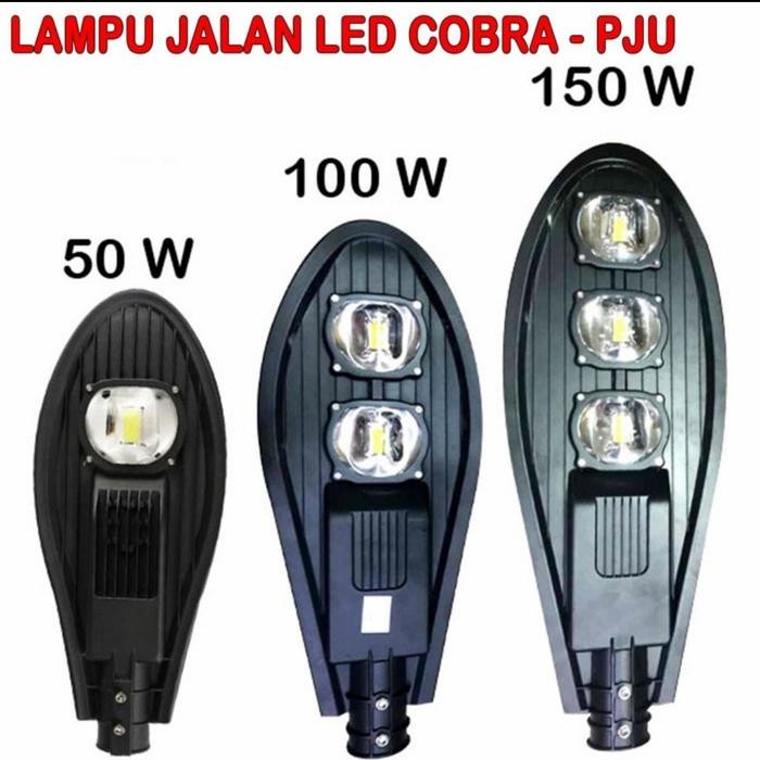 Promo Pju Cobra 100W 100 Watt Lampu Jalan 100 Watt Putih / Kuning Diskon