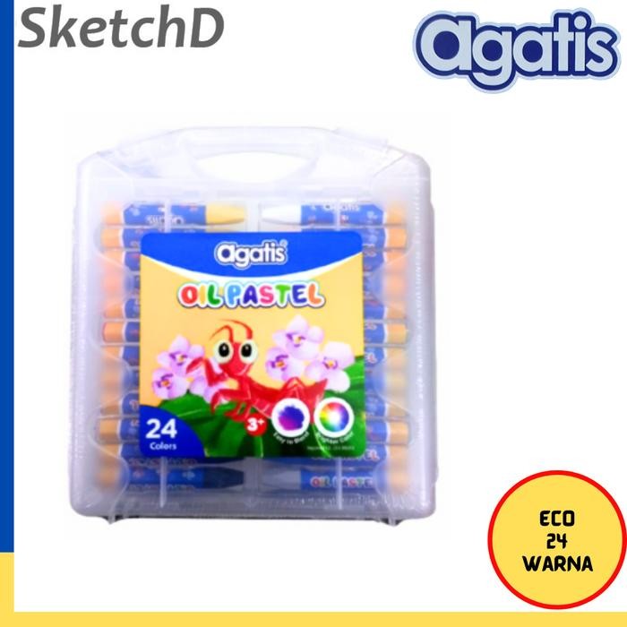 

Promo Oil Pastel 24 Warna Agatis Eco Crayon Minyak Pewarna Berkualitas