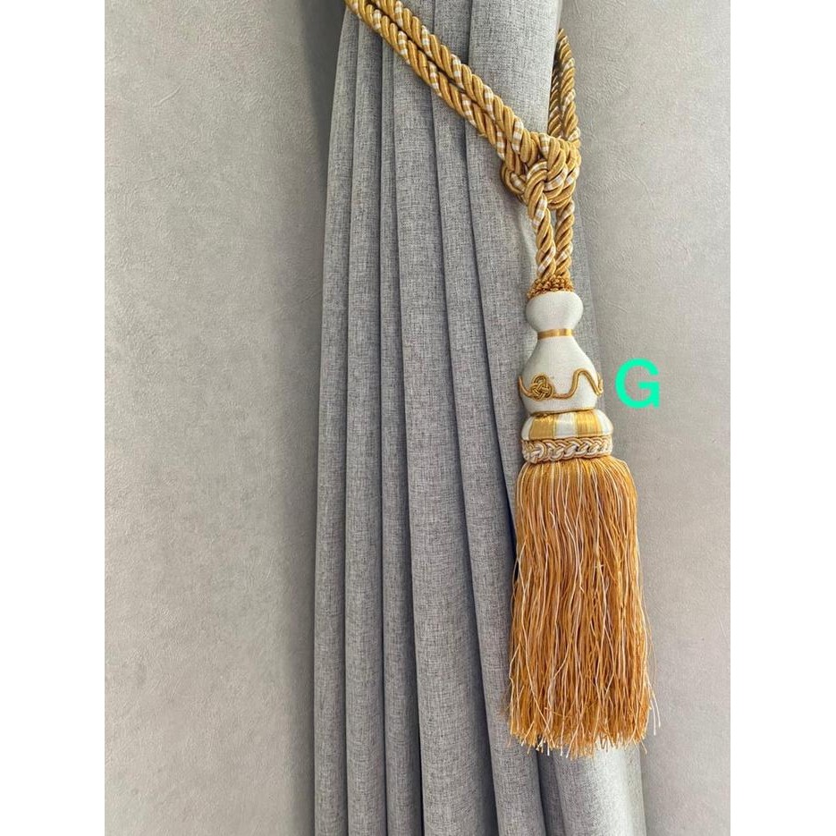TALI GORDEN / TASEL GORDEN MEWAH MURAH GOLD HITAM