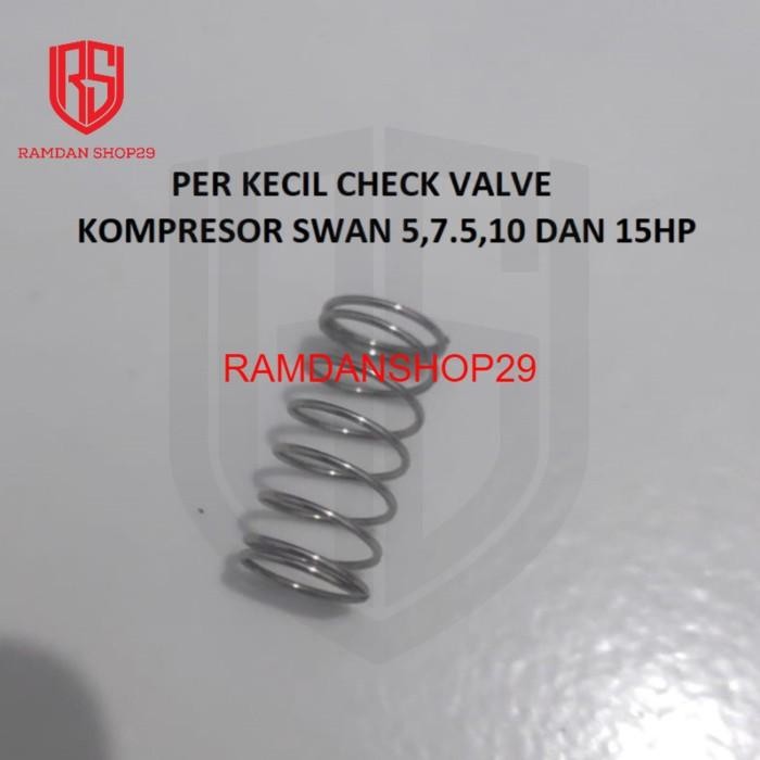 PIR PER PEER VER KECIL CHECK VALVE KOMPRESOR ANGIN SWAN 5 7.5 10 15 HP