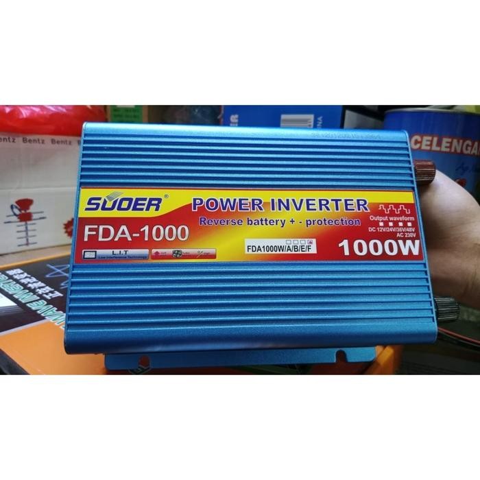 SUOER POWER INVERTER 48V TO 220V INVERTER DAYA 1000W 48V - (FAA-1000F)
