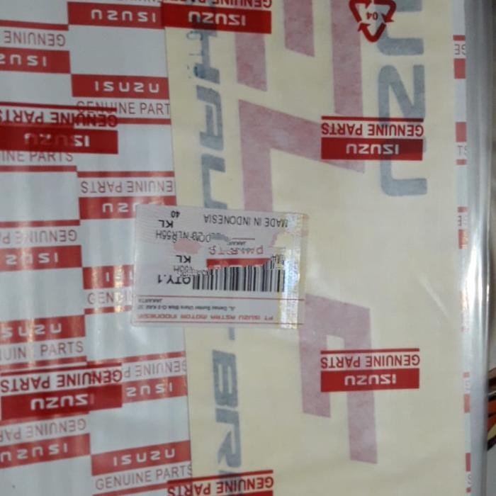 Stiker Isuzu Elf Exhaust Brake Original