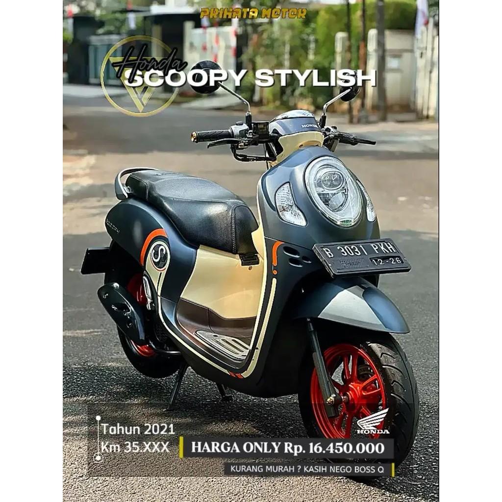Honda Scoopy Fashion 2021