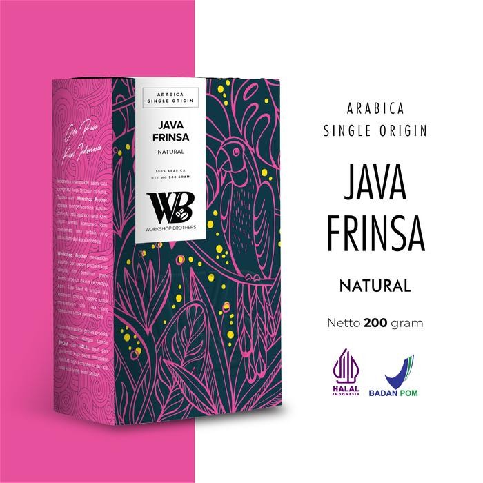 

Workshop Brother Kopi Arabica Java Frinsa Natural 200gram
