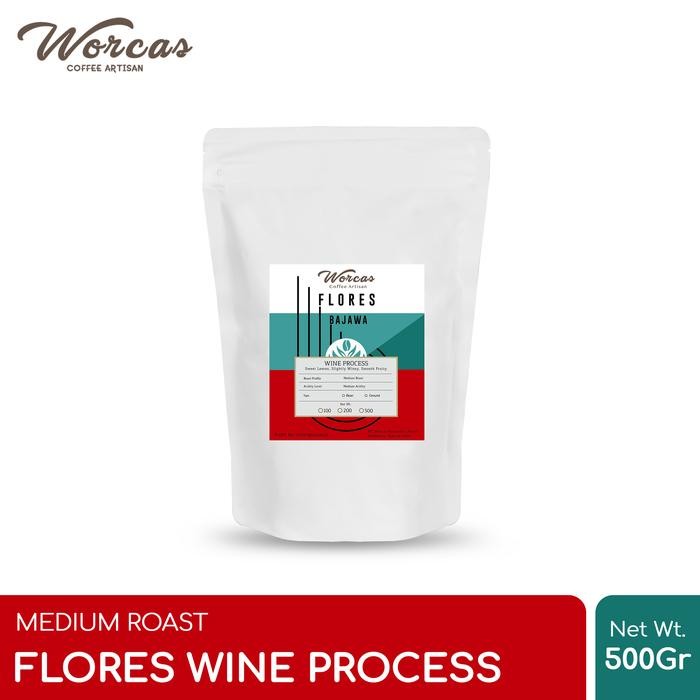 

Kopi Arabica Flores Bajawa "Wine Process" 500 Gram Medium Roast