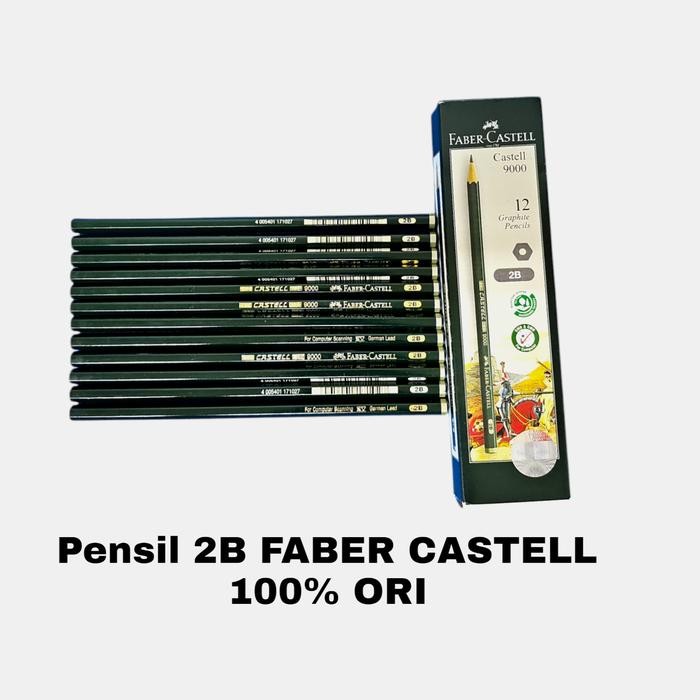 

Pensil 2B Faber Castell (Ori) (Lusin)