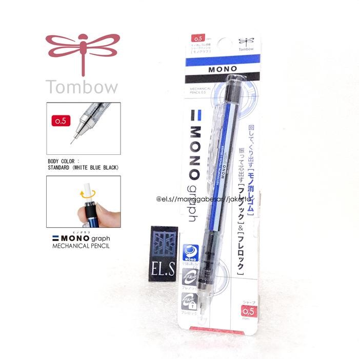 

Tombow Mono Graph 0.5 / Pensil Mekanik 0.5 -Standard Body