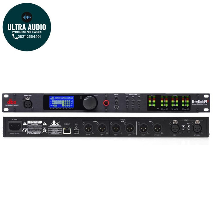 DBX PA2 / DBX-PA2 / DBXPA2 Speaker Management , MONO 3WAY ORIGINAL