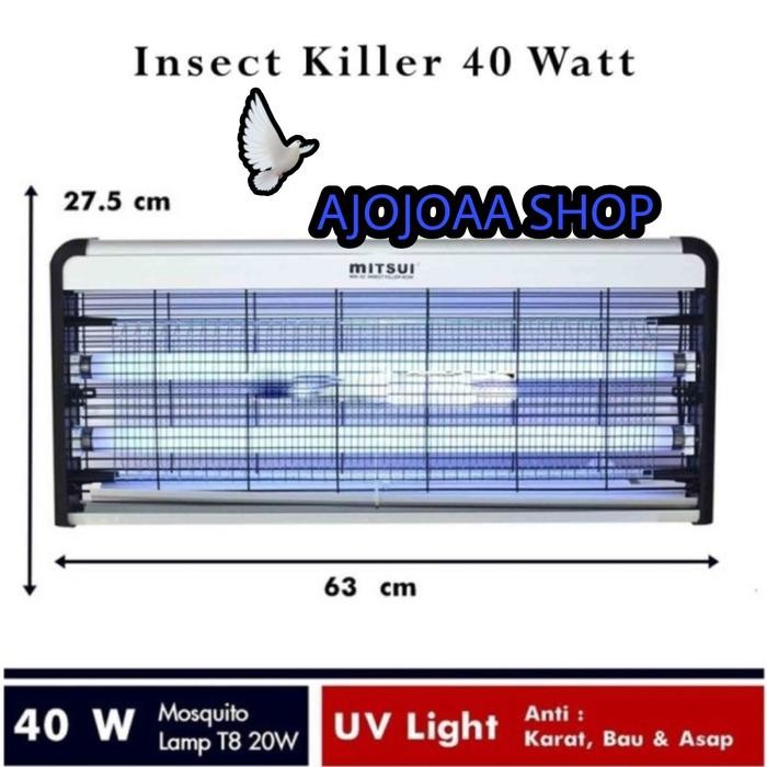 Lampu Nyamuk / Insect Killer / Pest Killer 40 Watt MITSUI MIK 02