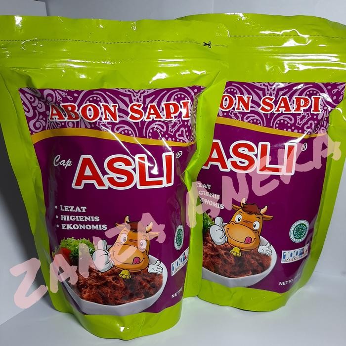 Abon Sapi Cap ASLI 250 gr BANDUNG
