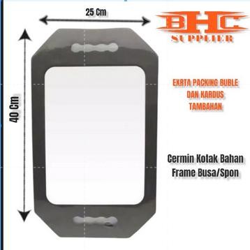 [Luxury Furniture] Cermin Lipat Cermin Kotak Cermin Bulat Cermin Barbershop Pangkas Rambut Dll