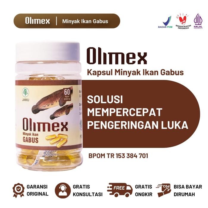 Olimex Ekstrak Minyak Ikan Gabus
