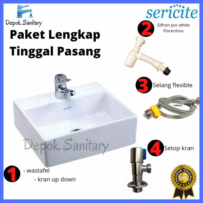 wastafel cuci tangan sericite 2027/ washtafel sericite 2027/ wastafel